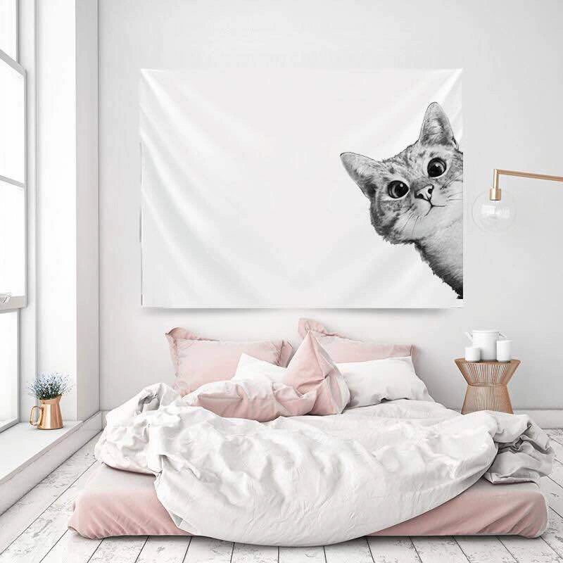 Tapestry (Zhiyu) 3D Digital Print Polyester, multiple patterns, sizes 1×0.7–3×1.5 m