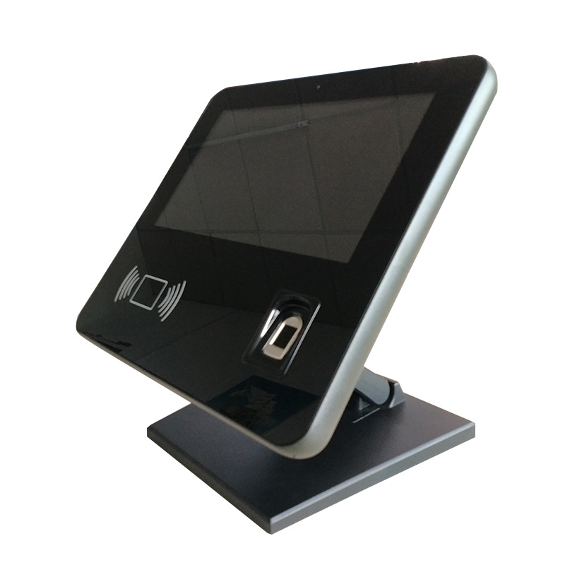 10.1寸人证核验机指纹指静脉采集设备门禁机人脸识别一体机