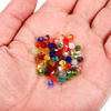Jewelry, beads, glossy crystal, accessory, 4mm