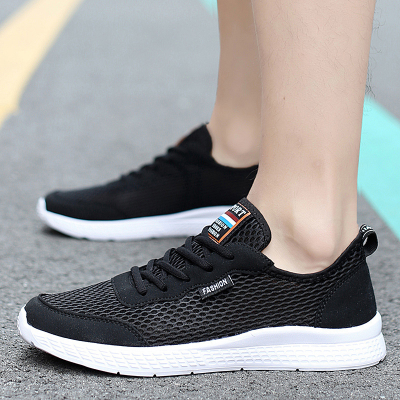 Summer men's extra large size 45 breathable running shoes 46 hollow mesh shoes 47 plus size widened 48 sports casual shoes 49