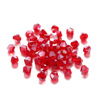 Jewelry, beads, glossy crystal, accessory, 4mm