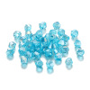 Jewelry, beads, glossy crystal, accessory, 4mm