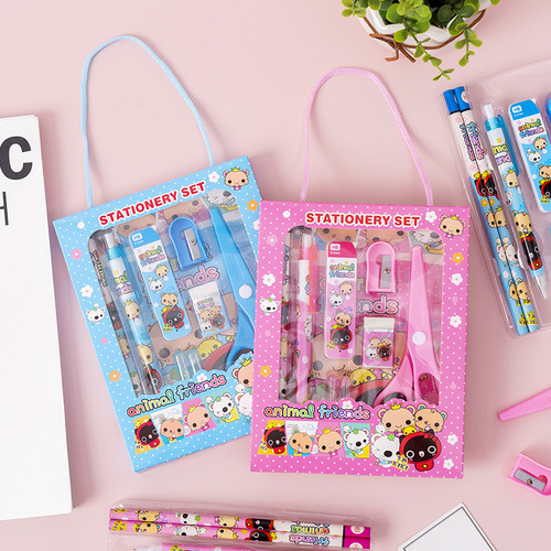 Primary school students' gifts, children's gifts, prizes, school supplies, school supplies, stationery sets, gift boxes, direct selling wholesale T