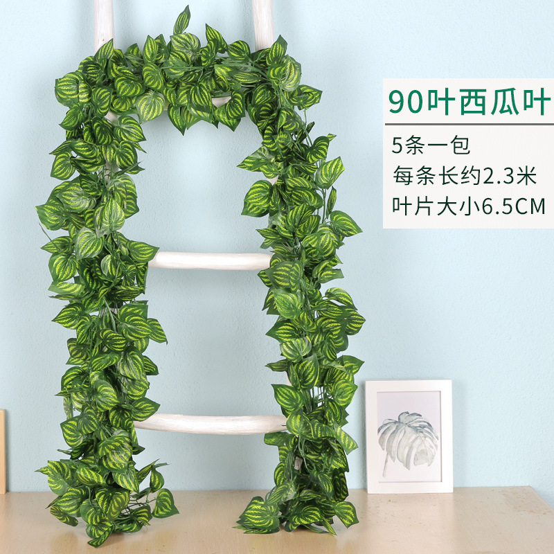 90 컬러 인쇄 입체 수박 잎 (5 장)