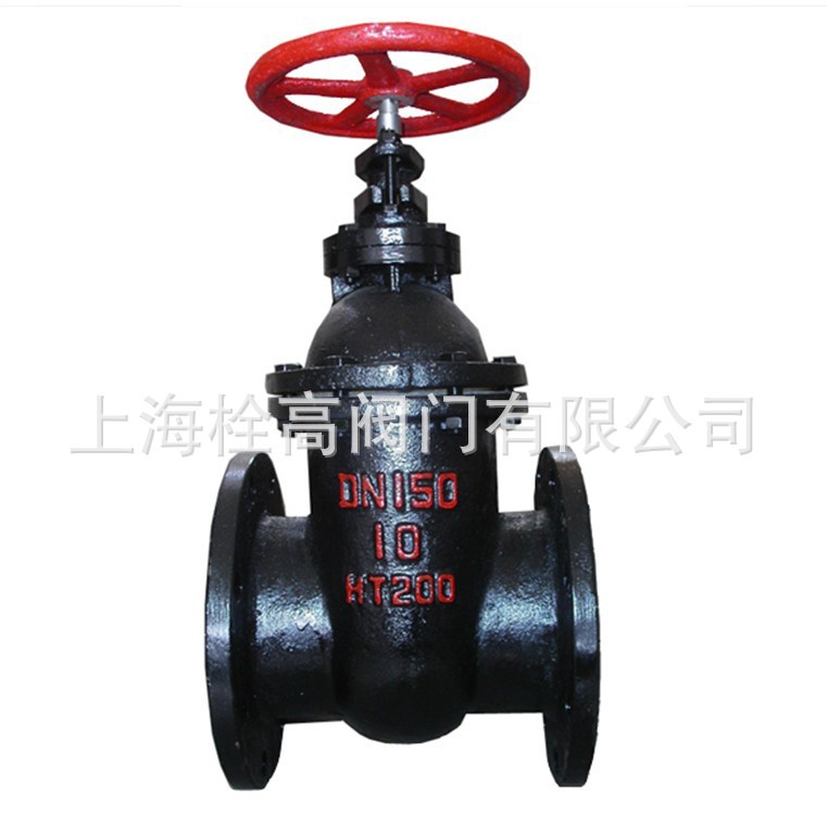 法兰铸铁闸阀 低压球墨铸铁闸阀 Z45T-16暗杠铸铁闸阀DN40-DN300