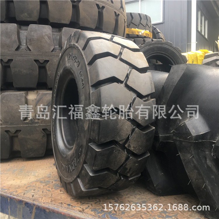 供应实心叉车轮胎 21*8-9 21x8-9