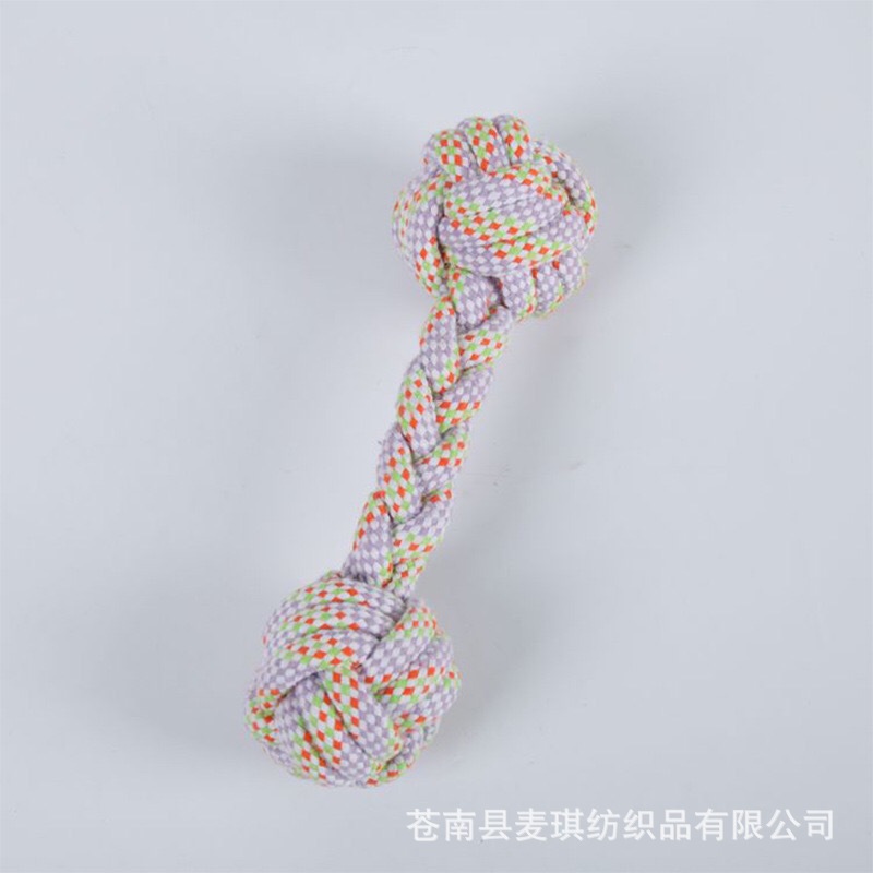 Fabricantes de juguetes para mascotas productos de comercio exterior aburridos juguetes de nudos de algodón trenzados al por mayor juguetes para perros