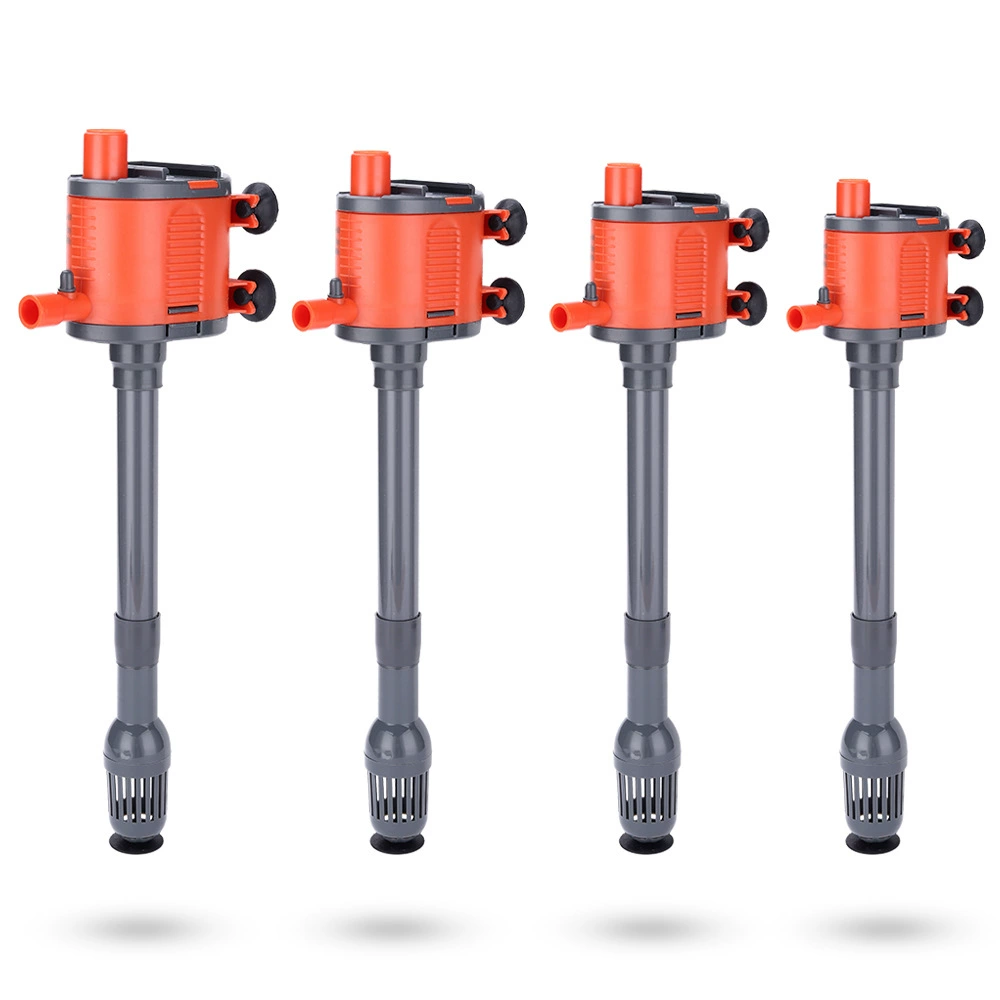 Трансграничный аквариум рыба черепаха три в одном погружной насос аэробный фильтр аквариум водяной насос