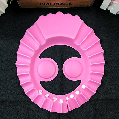 Manufacturer thickened children's shampoo cap baby high elastic adjustable EVA bathing cap baby shampoo cap