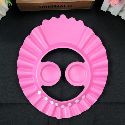 Manufacturer thickened children's shampoo cap baby high elastic adjustable EVA bathing cap baby shampoo cap