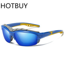 HOTBUY 新款欧美偏光太阳镜 户外防紫外线炫彩偏光防护墨镜8505