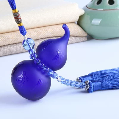 Creative Car Accessories Car | Car hanging - classic-gourd-blue