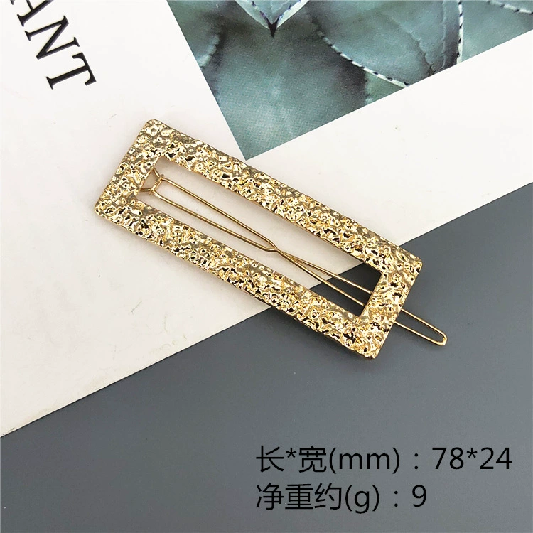 Металлическая зажим для волос, заколка- Crab pin с надписью, аксессуар для волос с бантом, корейский стиль, простой и элегантный дизайн