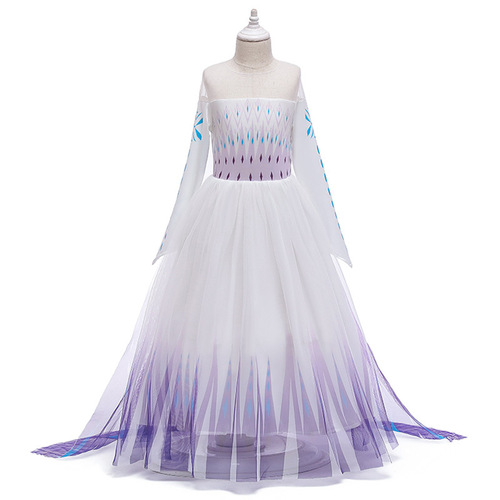 Frozen Elsa princess children's dress foreign trade children's clothing girl dress girl dress Christmas dress