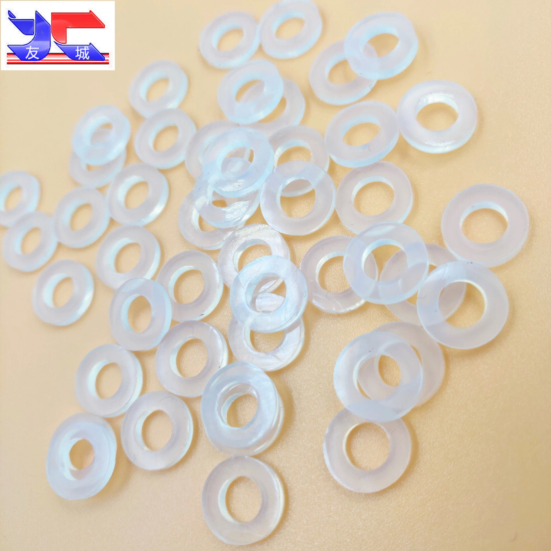 螺丝硅胶垫片  垫圈  防水胶垫  密封硅胶平垫片 透明黑色防水圈
