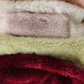 工厂直销素色托斯卡厚绒布pv绒面料颜色鲜艳用途广泛毛毯玩具服装
