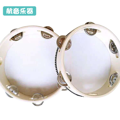 Children's dance tambourine Orff percussion instrument hand clap drummer tambourine wholesale kindergarten teacher tambourine