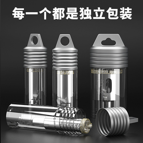 Huhao Marble Hole Opener Diamond Center Drill Glass Drill Round Hole Drill Bit Ceramic Drill Bit Wholesale