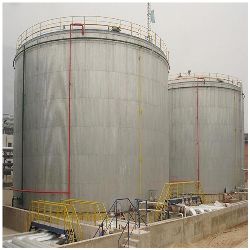 Hydrochloric acid storage tanks
