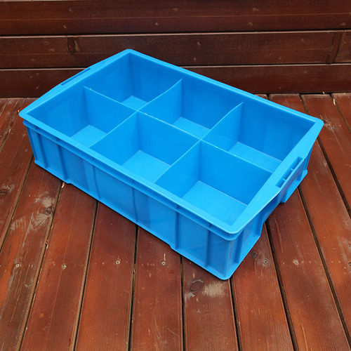Baoyan Chengxiang multifunctional tool box thickened PE parts box separated parts box large 4 grid 8 grid divided box