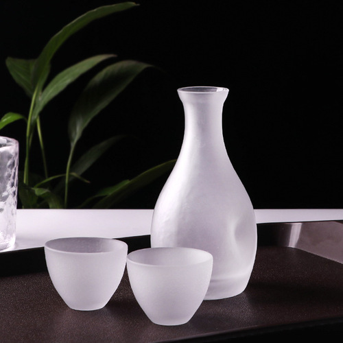 Japanese-style hammered frosted sake pot household heat-resistant thumb hip pot wine warmer white wine scalding pot yellow wine shochu pot