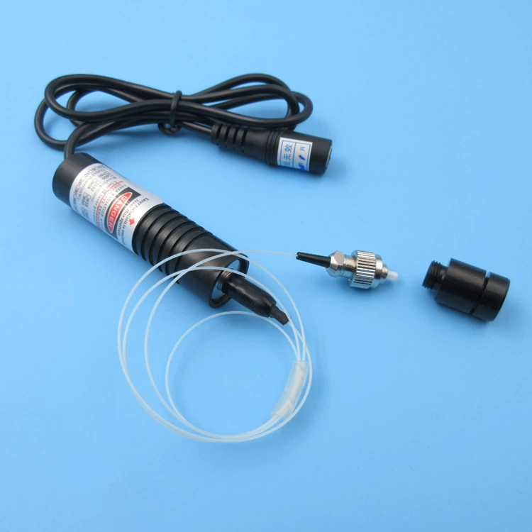 Positioning light electronic devices for scientific research experiments Red light single-mode fiber-coupled laser module Green light Infrared