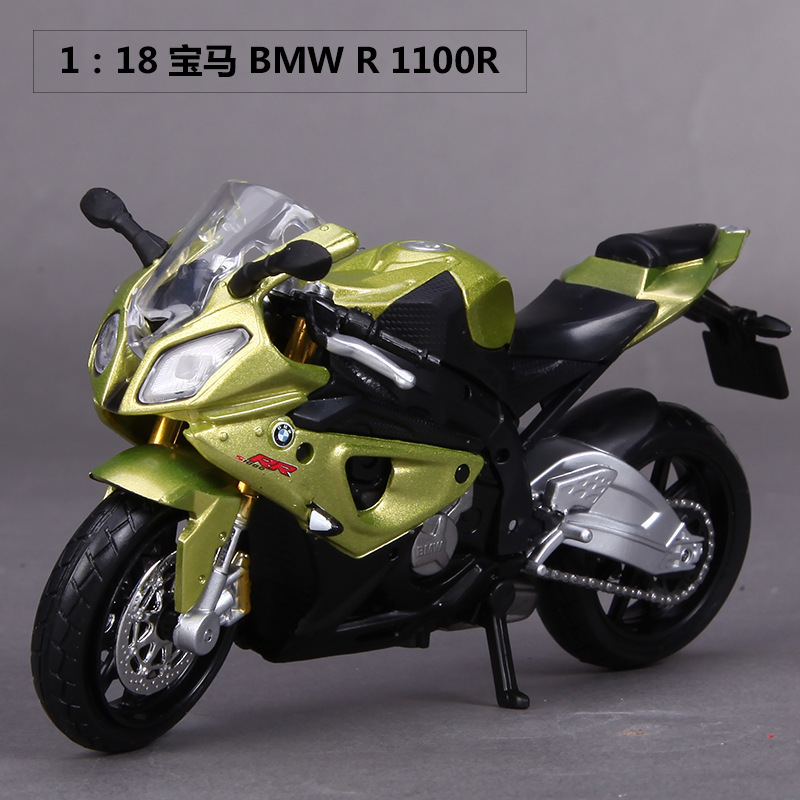 BMW S 1000 RR metal Verde