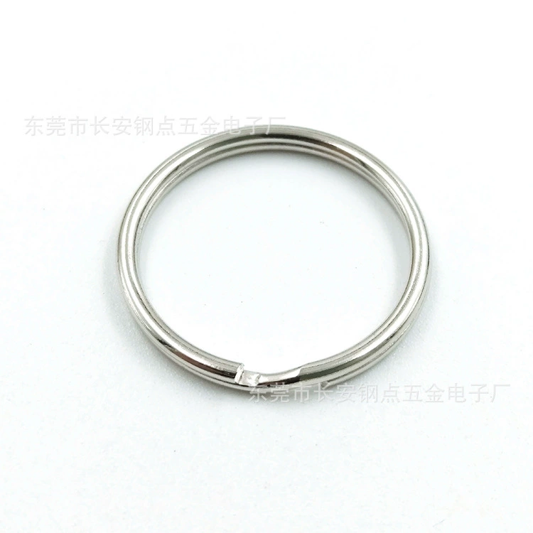 Заводское кольцо для ключей (кольцо) 2,0x30 апертура металлическое двойное кольцо для ключей аппаратное подвесное кольцо