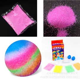 金葱粉;彩泥/粘土/沙;科学实验玩具