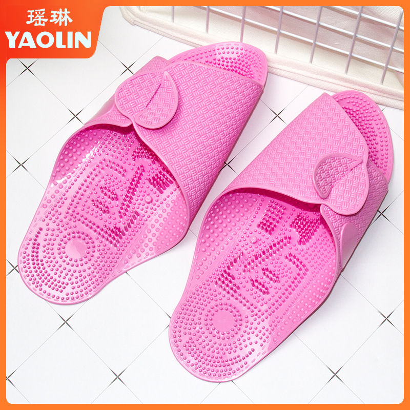 夏季休闲按摩拖鞋室内家居便携出行防滑按摩拖鞋