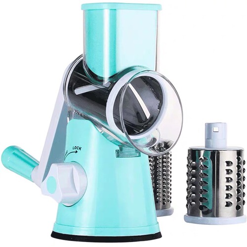 Cross-border Amazon multi-functional rolling cutter vegetable shaver hand-cranked wire grater kitchen tool