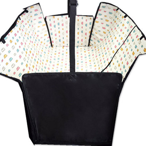 Car rear seat double-row pet mat dog cushion, car back seat Oxford fabric waterproof pet car dog mat