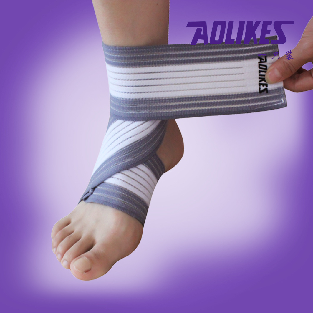 Fábrica en stock al por mayor deportes tobillo protector baloncesto fútbol vendaje esguince prevención tobillo protector en stock