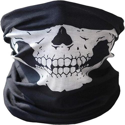 Bandana headgear, magic riding mask, warm waistband, Halloween props, ever-changing skull outdoor mask