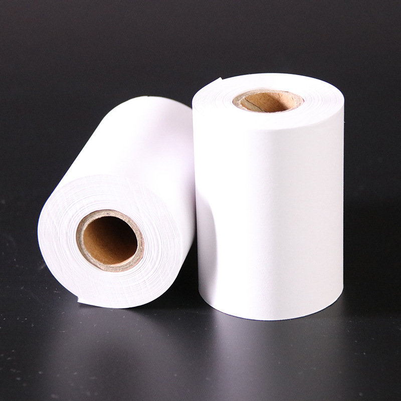 Factory Direct Supply 75x60 Single Layer Pinfed Printing Paper Supermarket Receipt Cash Register Paper Restaurant Takeout Voucher Paper 75*60