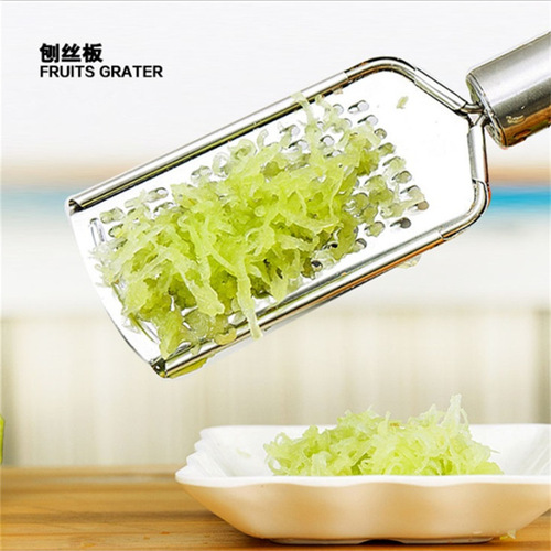 Stainless steel flat ginger grater chocolate cheese grater carrot grater cheese grater multifunctional grater tool