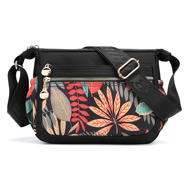 Chippo 2024 nuevo elefante árbol belleza solo hombro bolso femenino al por mayor nylon impreso casual mochila inclinada