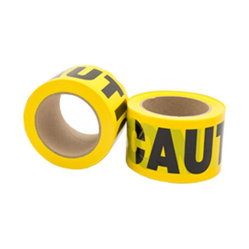 Source Alert Tape with Brand New PE Material, English CAUTION DANGER Inscription, Protective Warning Line, Wholesale