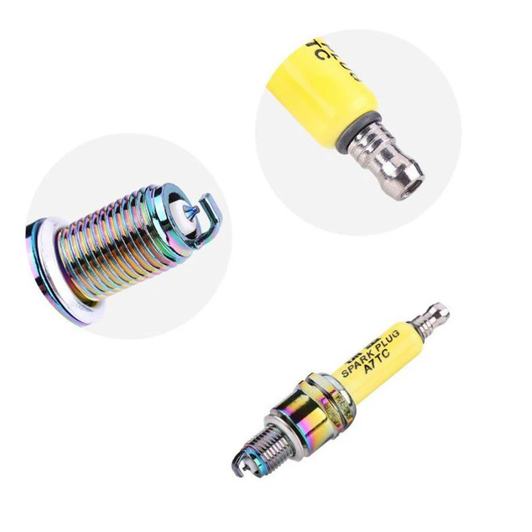 Модифицированная Свеча зажигания Yijin D8TC Свеча зажигания A7TC мотоцикл свеча зажигания скутер GY6 Свеча зажигания Yijin