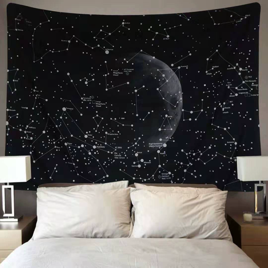Tapestry (Zhiyu) 3D Digital Print Polyester, multiple patterns, sizes 1×0.7–3×1.5 m