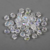 Jewelry, beads, glossy crystal, accessory, 4mm