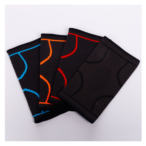 Sports elbow compression sleeve, knitted elbow protector, nylon elbow guard for outdoor cycling sports accessories