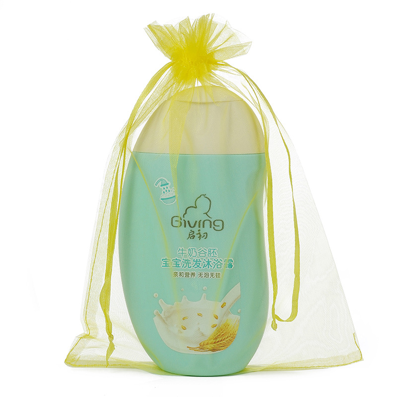 Bolsitas de organza al por mayor bolsa de cordón color sólido para dulces joyería regalos