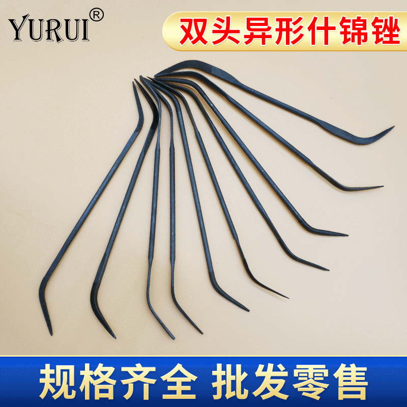 供应异型双头木锉 扁半圆方三角什锦锉 木工工具双头异形什锦锉