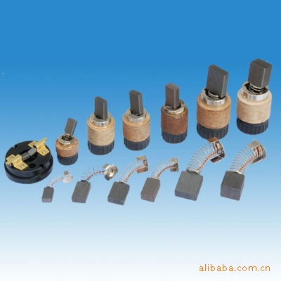 供应直流伺服电机碳刷，电刷盒，刷握碳刷架电动机碳盒高耐磨