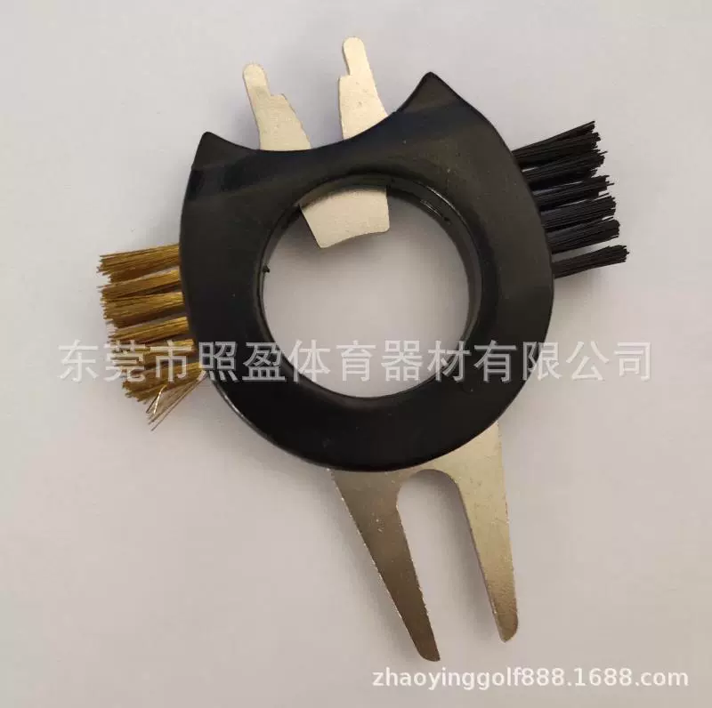 Производители поставляют Гольф-зеленую вилку 5-в-1 Инструмент для чистки Гольфа Вилка