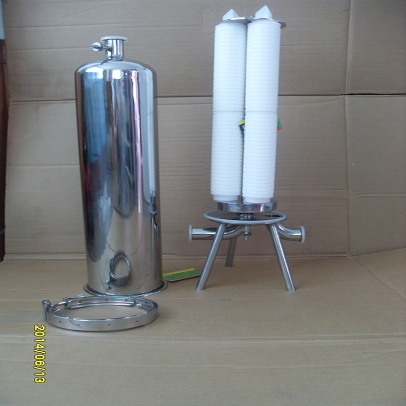 ������ˮ������ 0.22um���Ȳ����304Ͳʽ���˿�װ��0.6Mpa