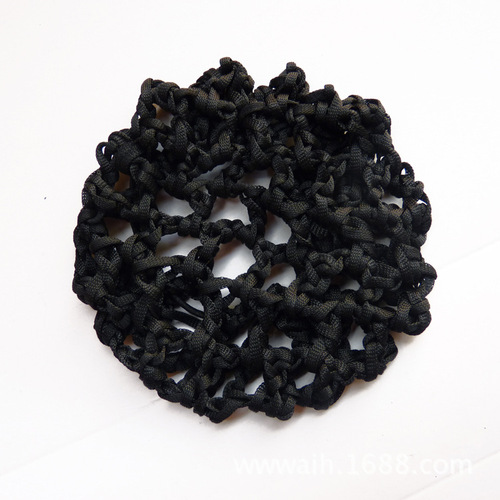 Hair net, hairpin, net pocket, elastic fine mesh, whole head bag, thick and fine mesh, encrypted coarse mesh, hair accessories for dancing and work