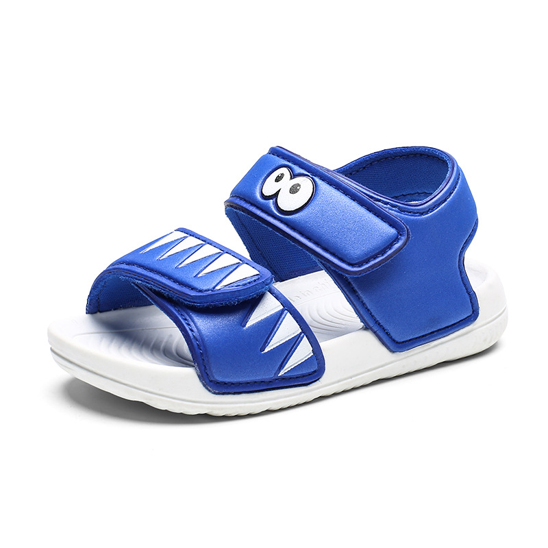 Zapatos de playa para niños 2023 nuevos Velcro sandalias luminosas para niños zapatos de bebé moda Velcro Bebé Zapatos para niños