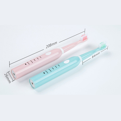 Electric toothbrush soft bristle toothbrush USB charging ultrasonic vibration five-speed adult model electric toothbrush factory wholesale